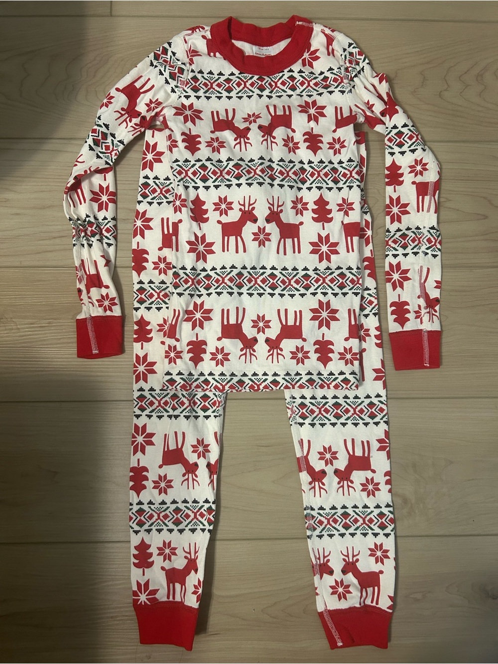 Hanna Andersson Holiday Dear Deer HannaJams™ Pajama Set